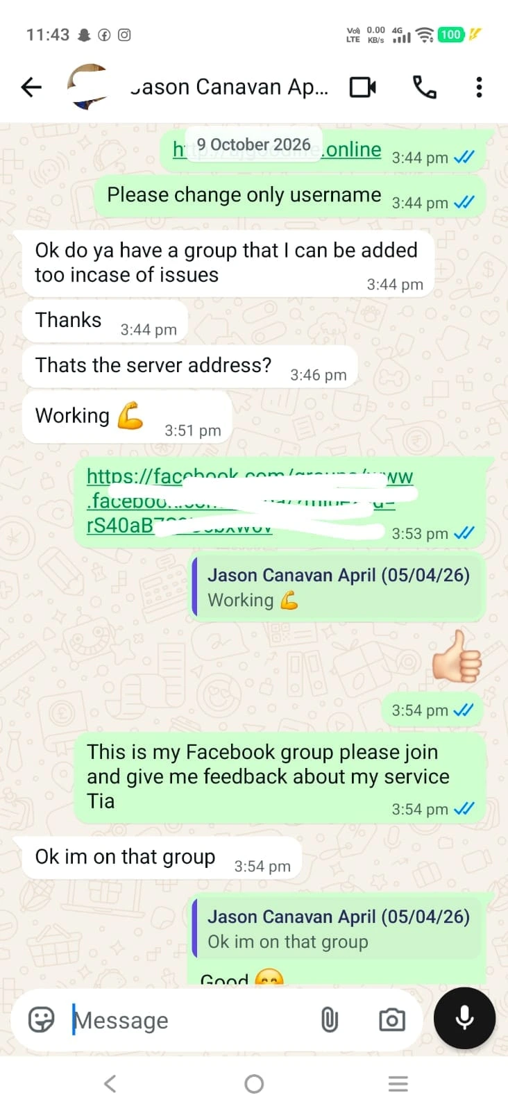 Avis client IPTV France reçu sur WhatsApp (5)