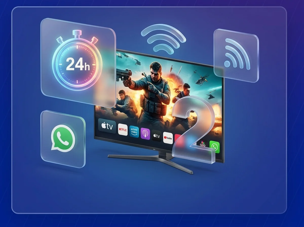 Test IPTV 24h : essai de l'abonnement IPTV sur téléviseur avant de s'abonner