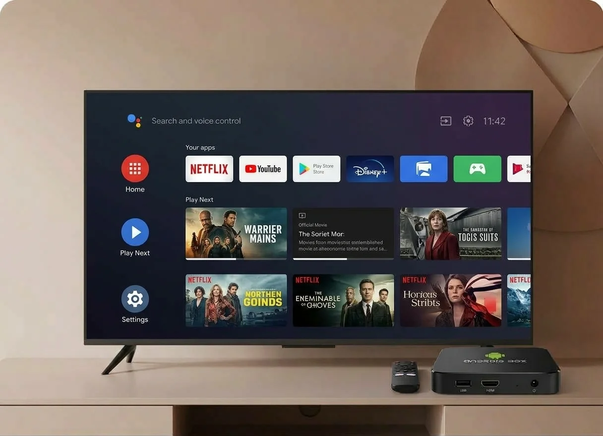 Box Android TV compatible IPTV pour installer un abonnement IPTV
